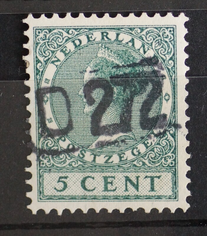 Bestellerstempel D.272 op NVPH 177