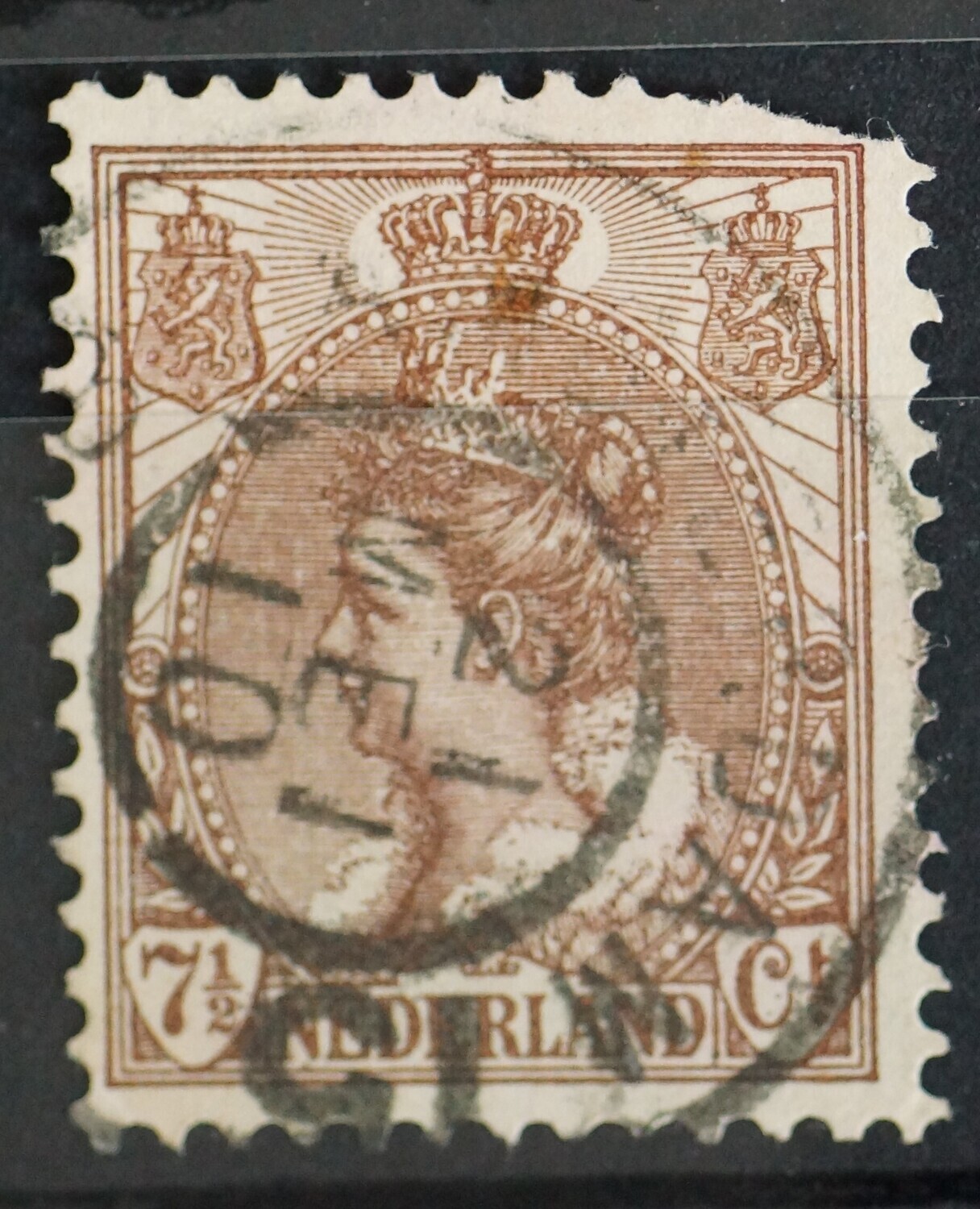 Amsterdam 15 op NVPH 61 (fraai)