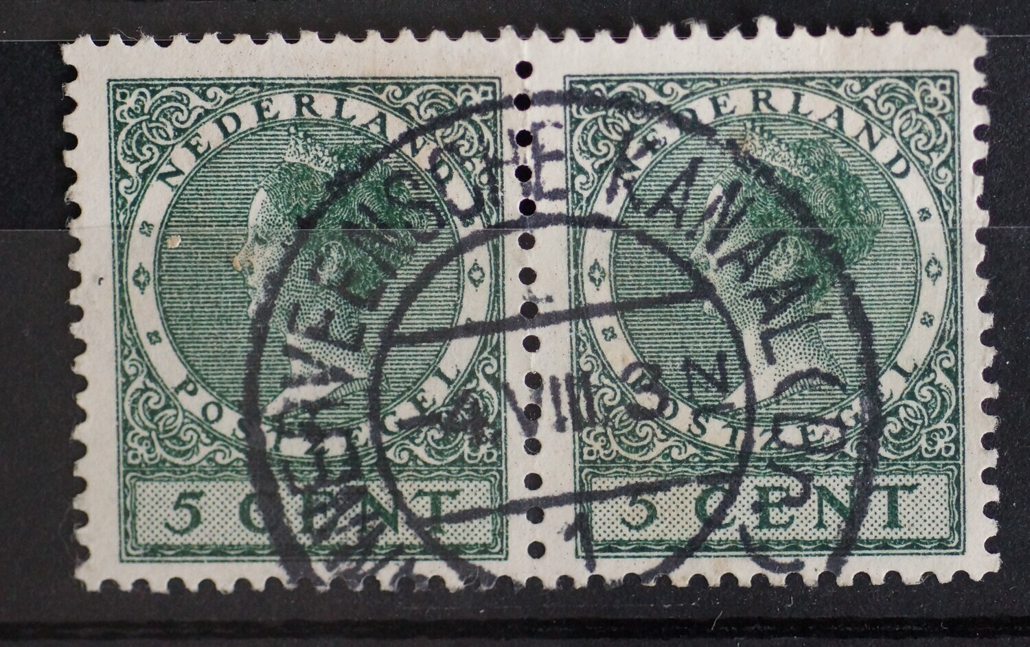 Anneveensche Kanaal (Dr.) 1 op NVPH 177 (paar)