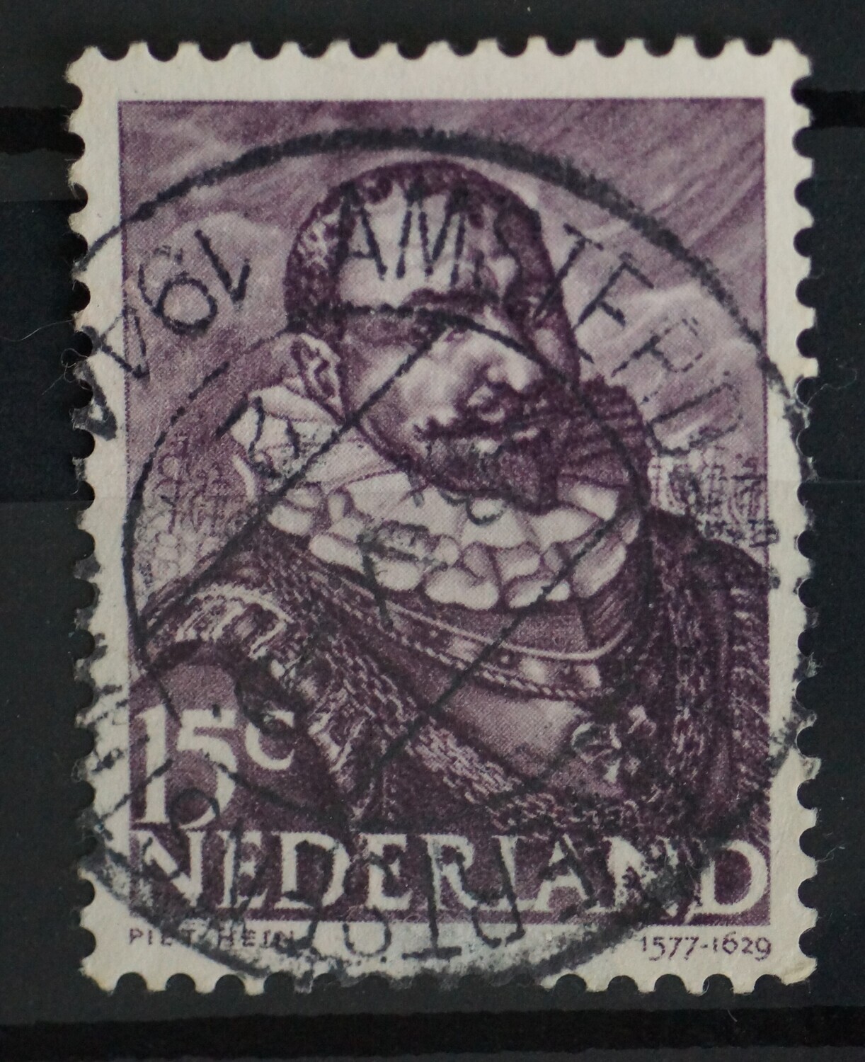 Amsterdam-Evertsenstraat 2 op NVPH 215