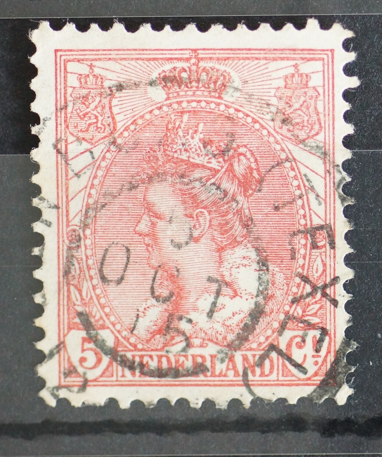 Den Burg (Texel) op NVPH 60