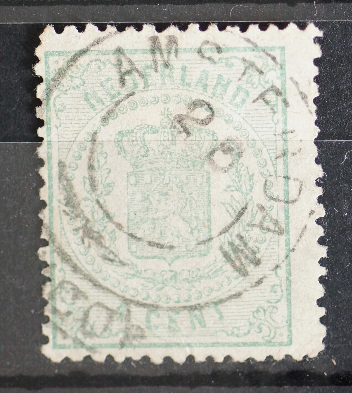 Franco-takje Amsterdam, zonder maand/jaar op NVPH 15 Franco-takje Amsterdam, zonder maand/jaar op NVPH 15