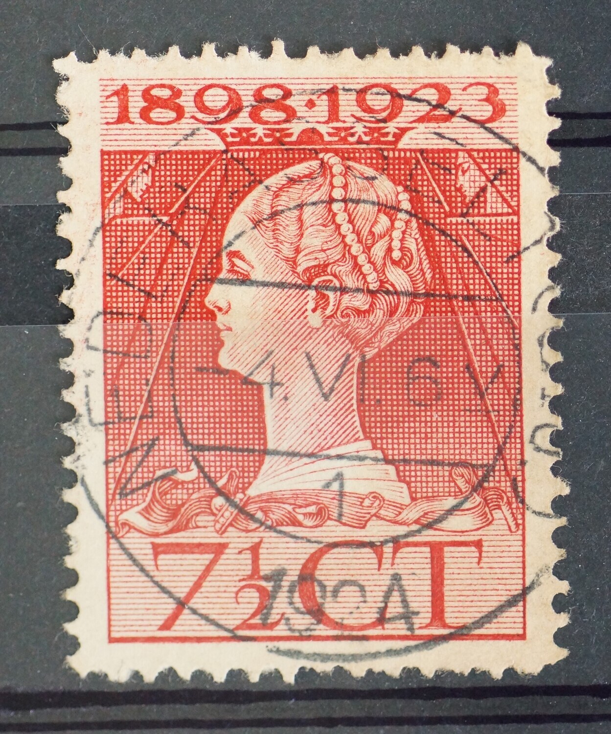 Nederasselt (Gld.) 1 op NVPH 123