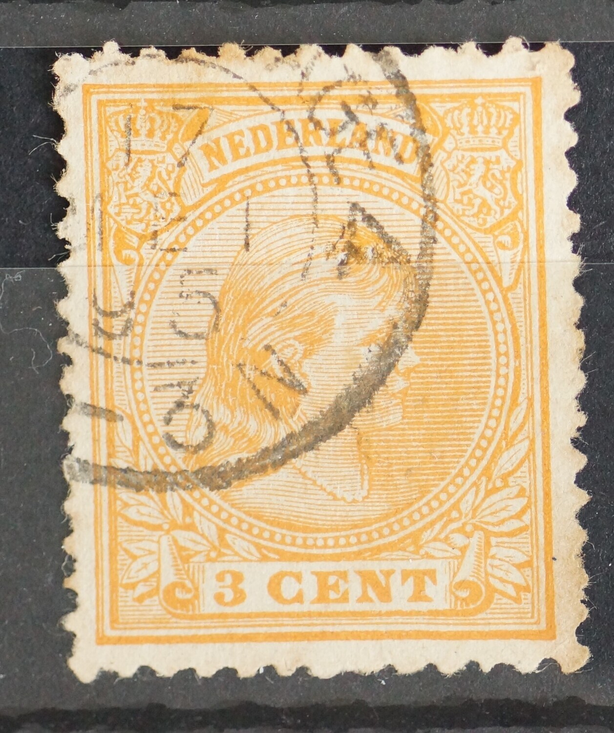 sGravenhage 4 op NVPH 34 sGravenhage 4 op NVPH 34