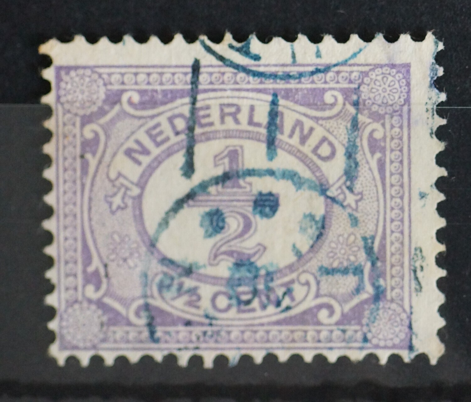 Druten '19 (blauwe inkt) op NVPH 50