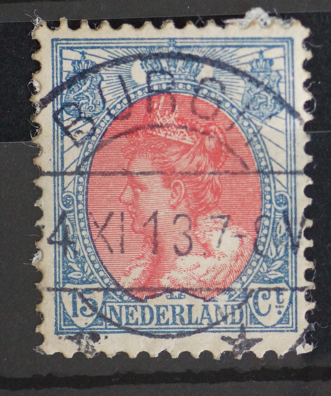 Burgh op NVPH 65 - vrij schaars