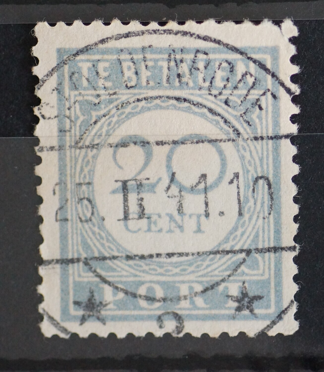 St. Oedenrode 2 op NVPH P58 - schaars