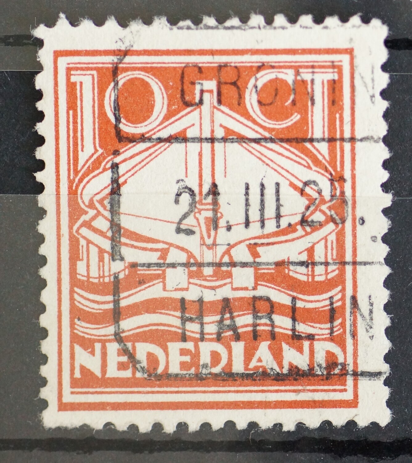 Groningen - Harlingen op NVPH 140