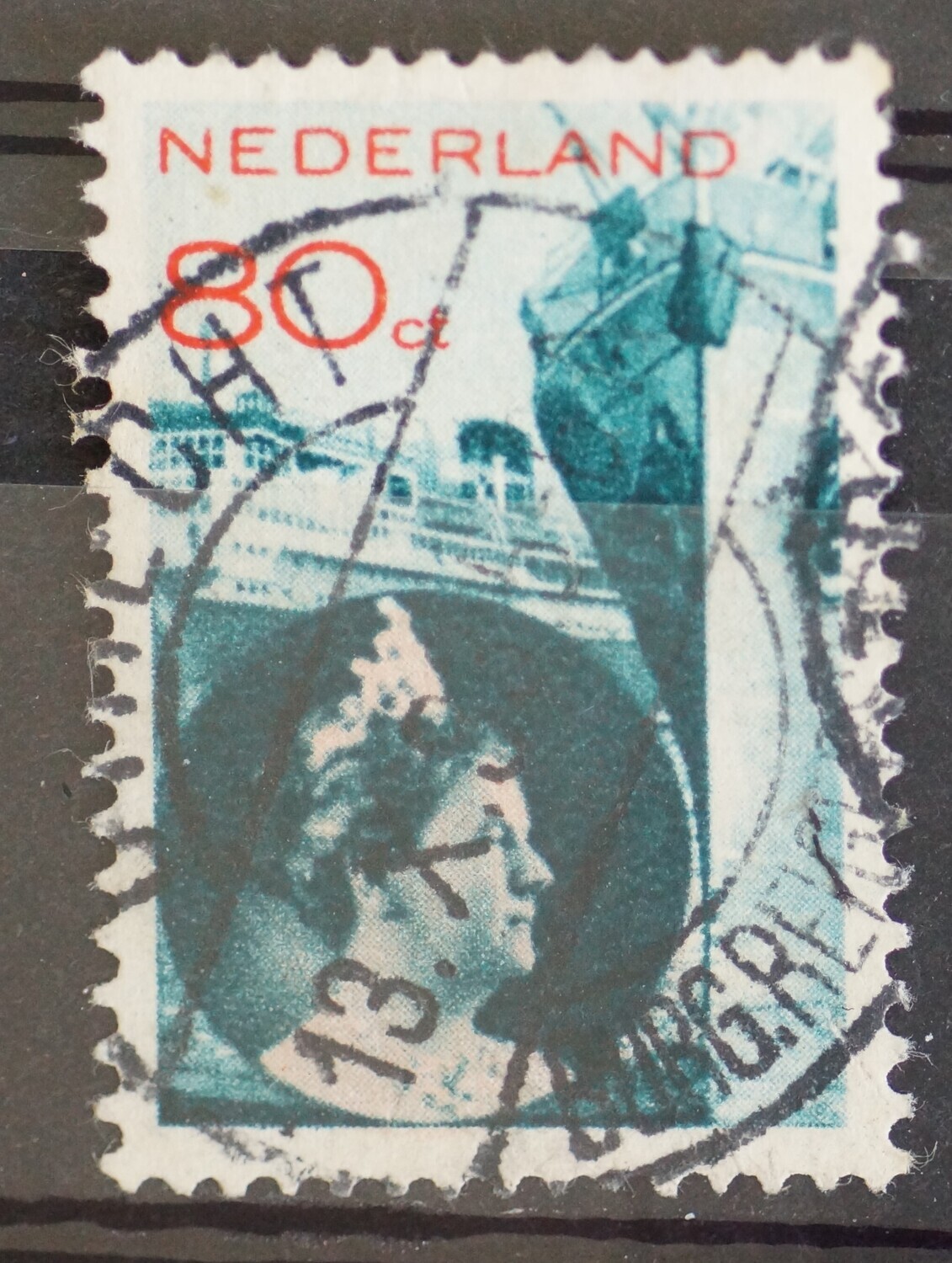 Utrecht Burg. Reigerstr. 1 op NVPH 237 - vrij schaars