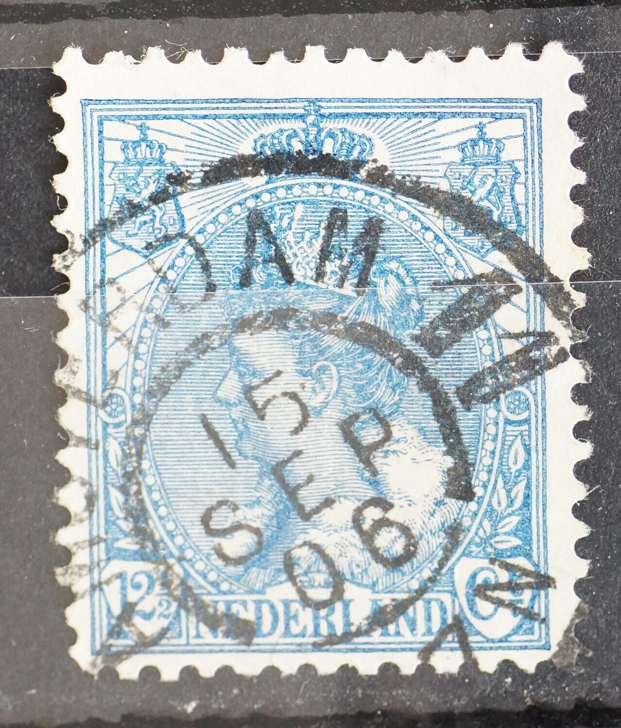 Amsterdam 11 op NVPH 63 (fraai)