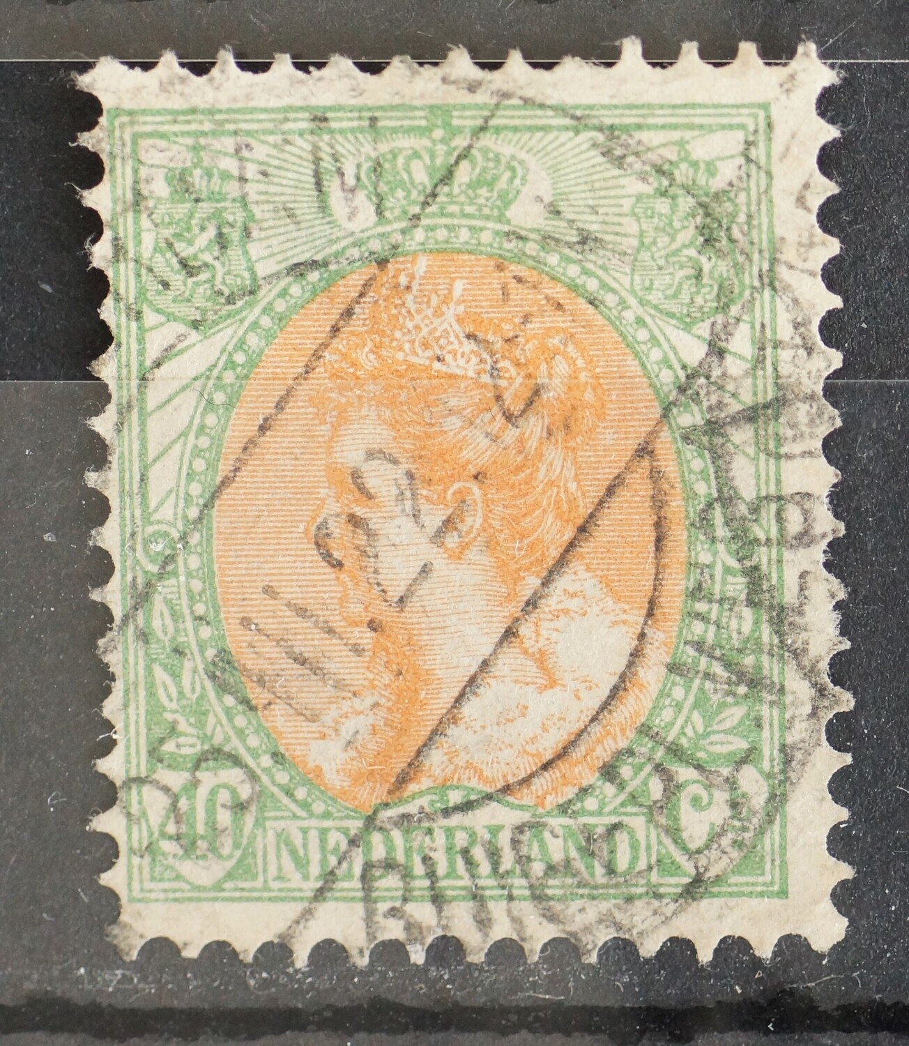 Rotterdam Ruigepl. Weg 1 op NVPH 73 - vrij zeldzaam Rotterdam Ruigepl. Weg 1 op NVPH 73 - vrij zeldzaam