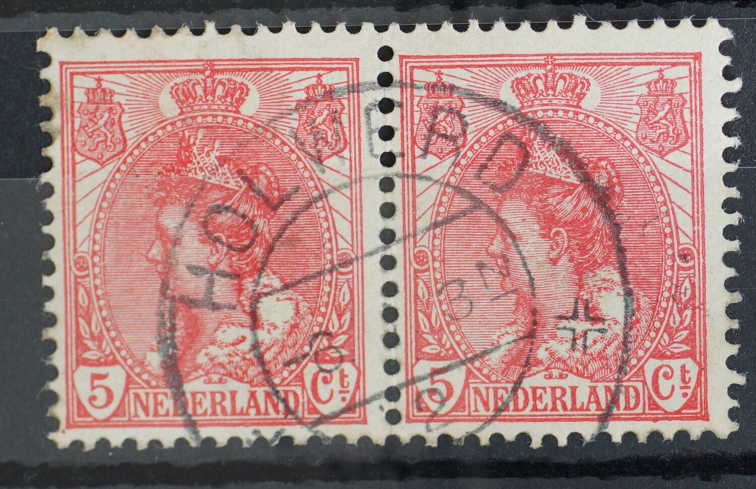 Holwerd 2 op NVPH 60 (paar)