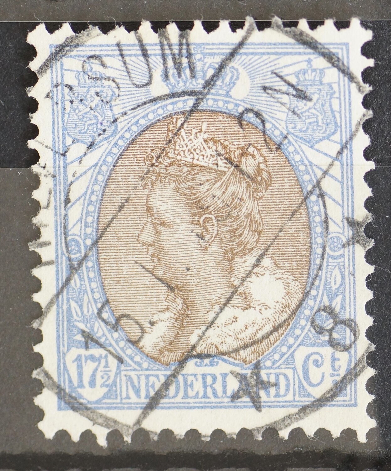 Hilversum 8 op NVPH 67 - vrij schaars Hilversum 8 op NVPH 67 - vrij schaars