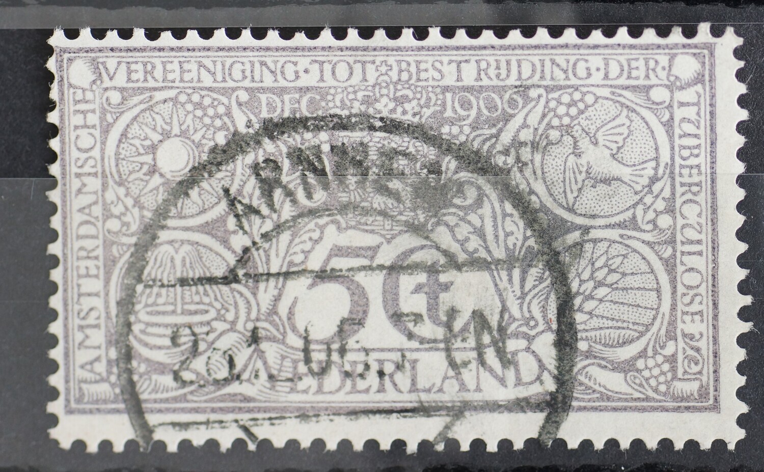 Arnhem (28-12-1906) op NVPH 86