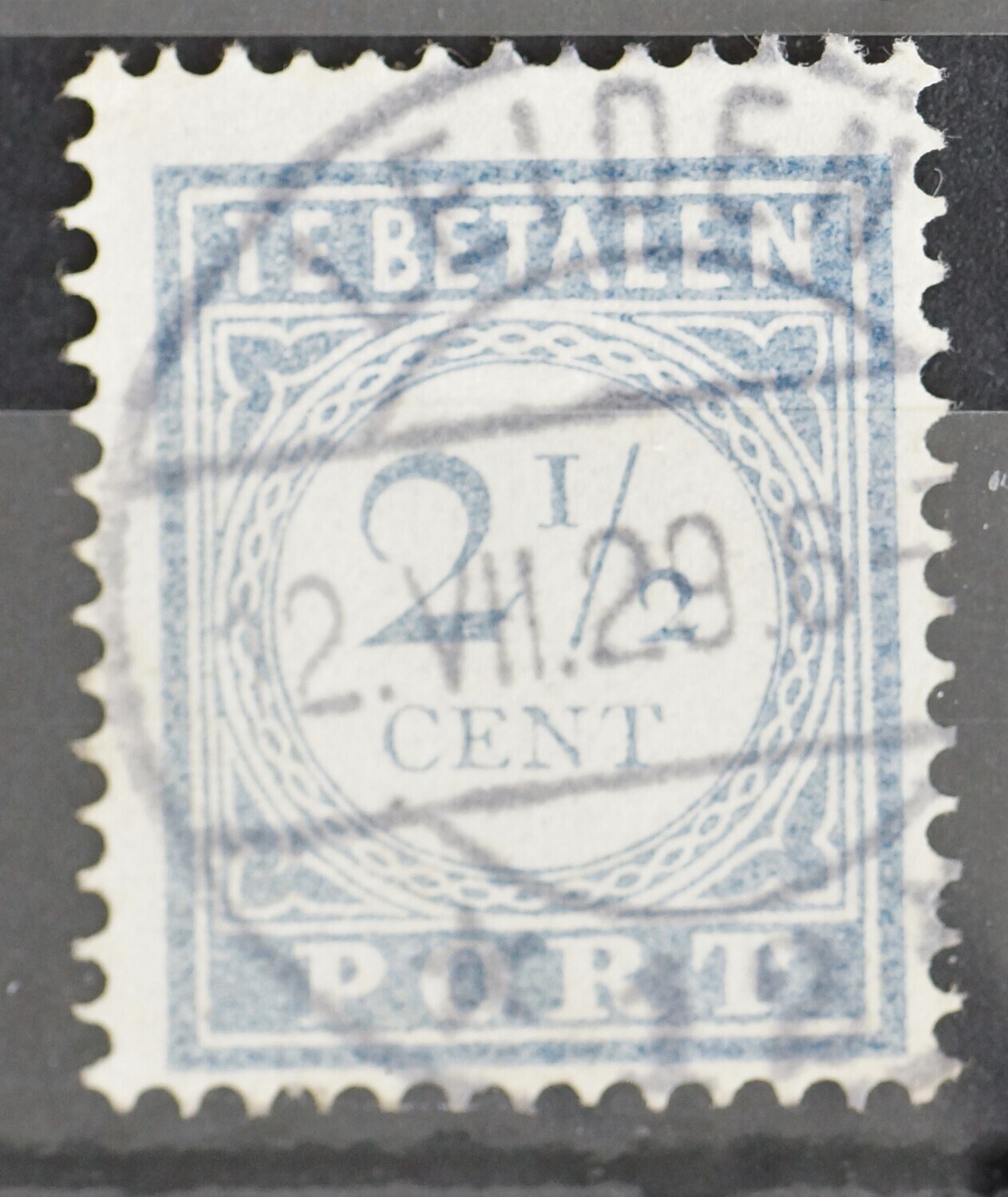 Leiden 12 op NVPH P47 - vrij zeldzaam