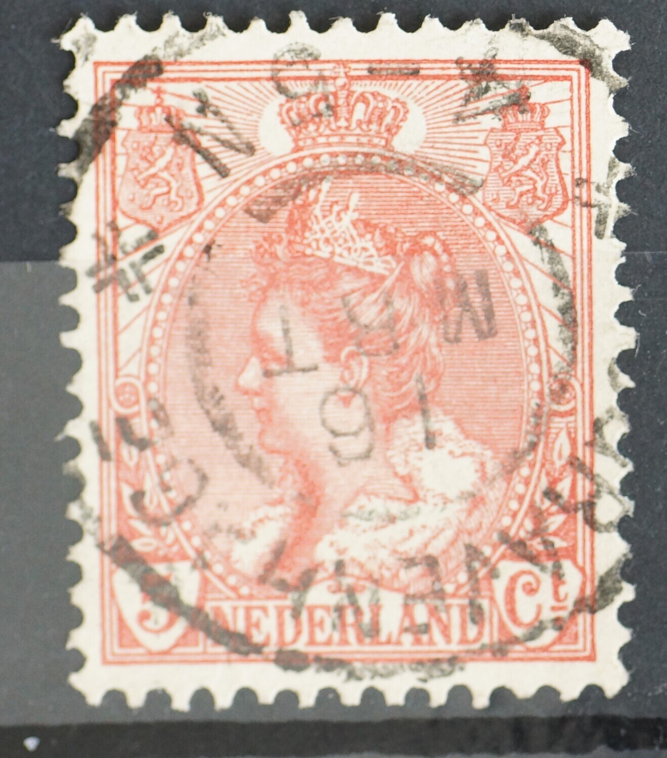 sGravenhage op NVPH 60 - jaartal ontbreekt sGravenhage op NVPH 60 - jaartal ontbreekt