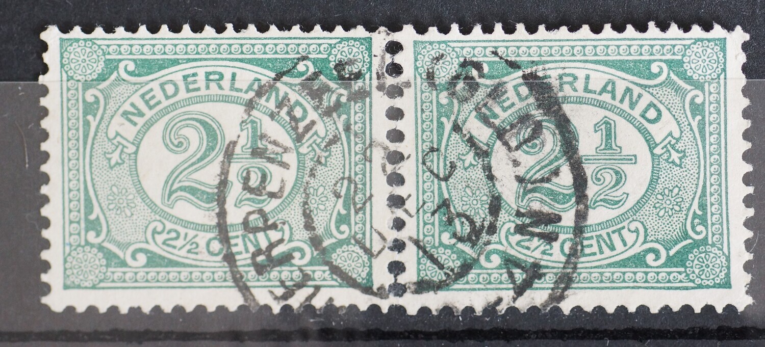 Scherpenzeel (Gld:) op NVPH 55 (paar)