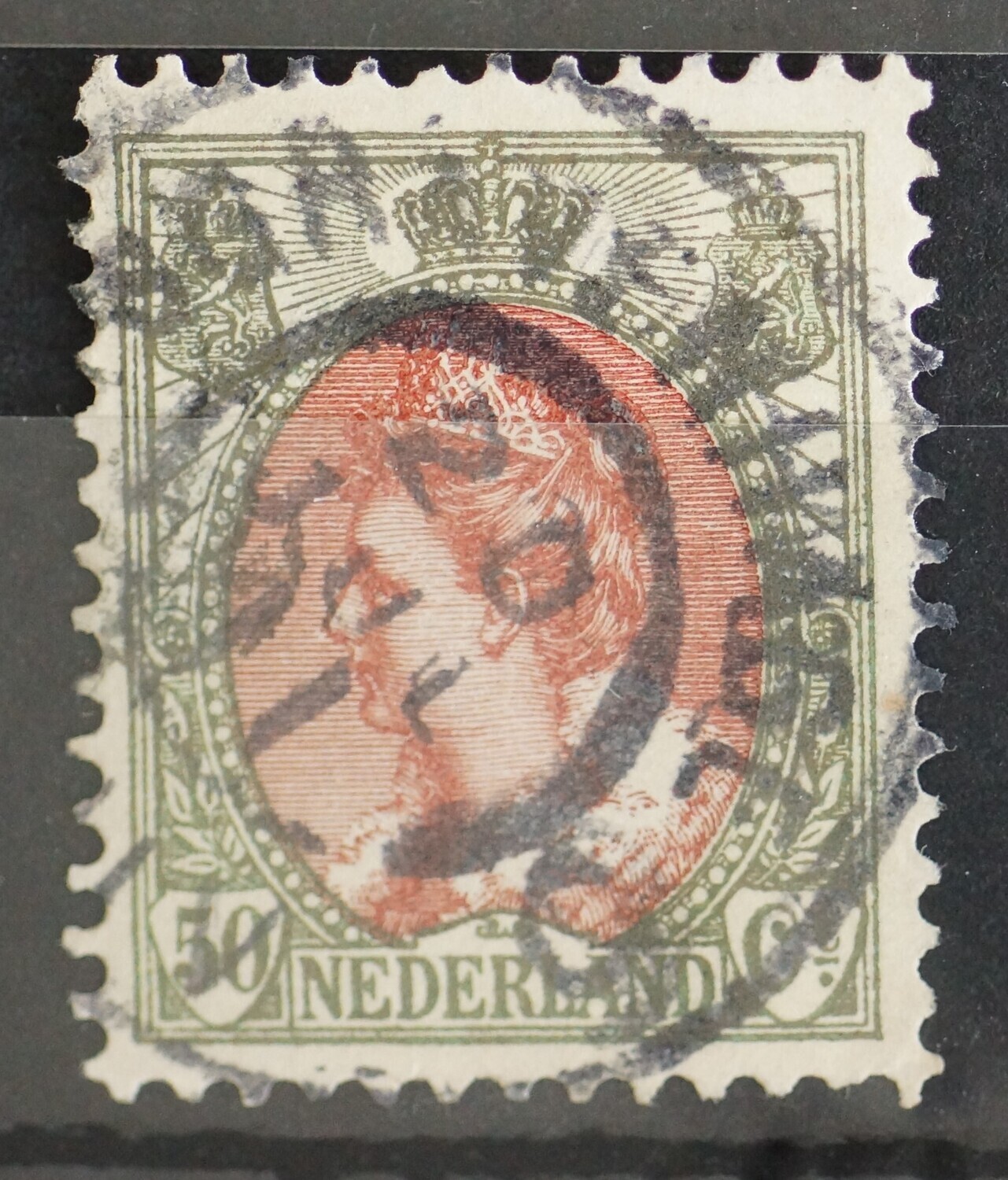 sGravenhage 5 op NVPH 74 sGravenhage 5 op NVPH 74