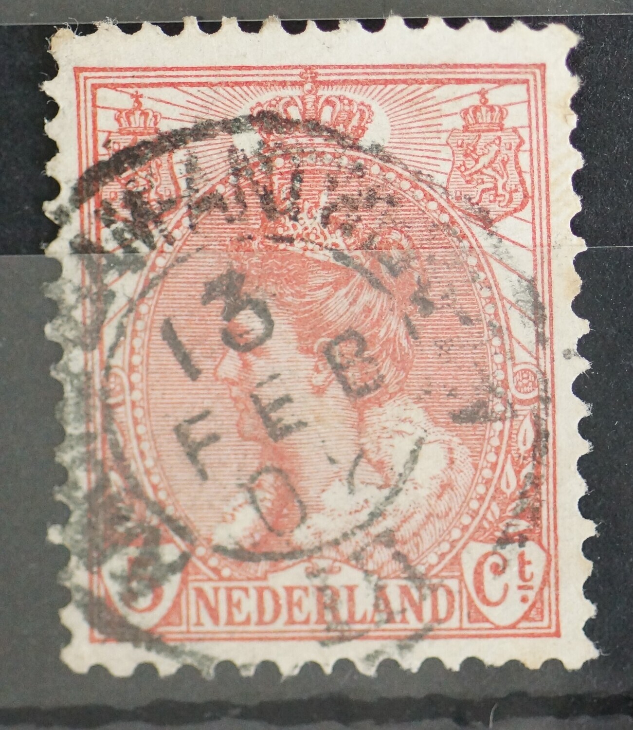 Amsterdam-Antwerpen III op NVPH 60