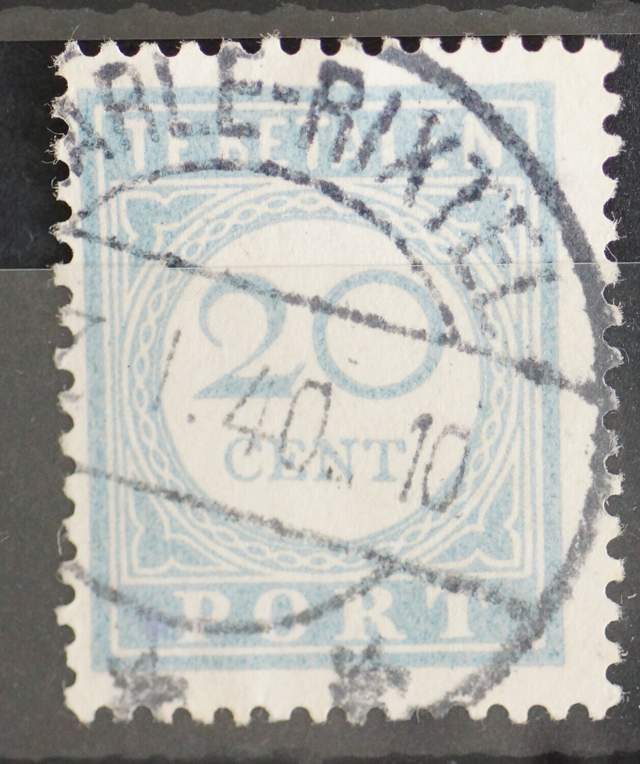 Aarle-Rixtel op NVPH P58 - vrij schaars