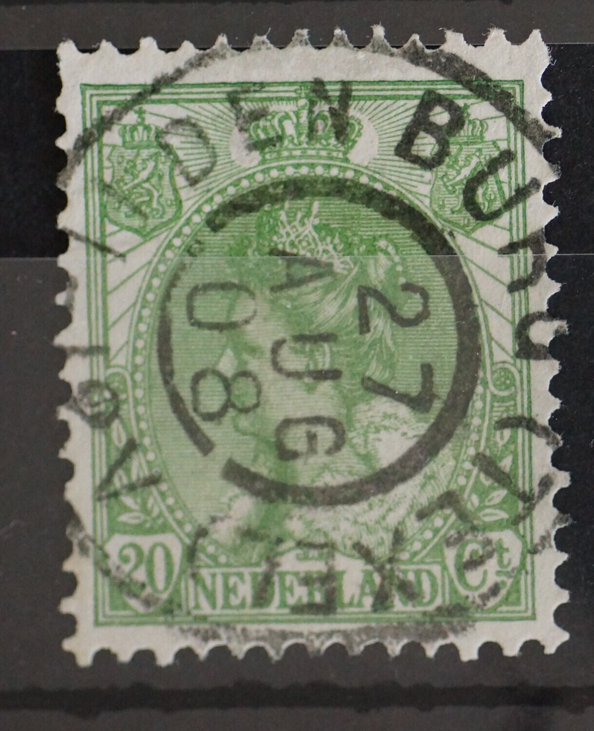 Den Burg (Texel) op NVPH 68