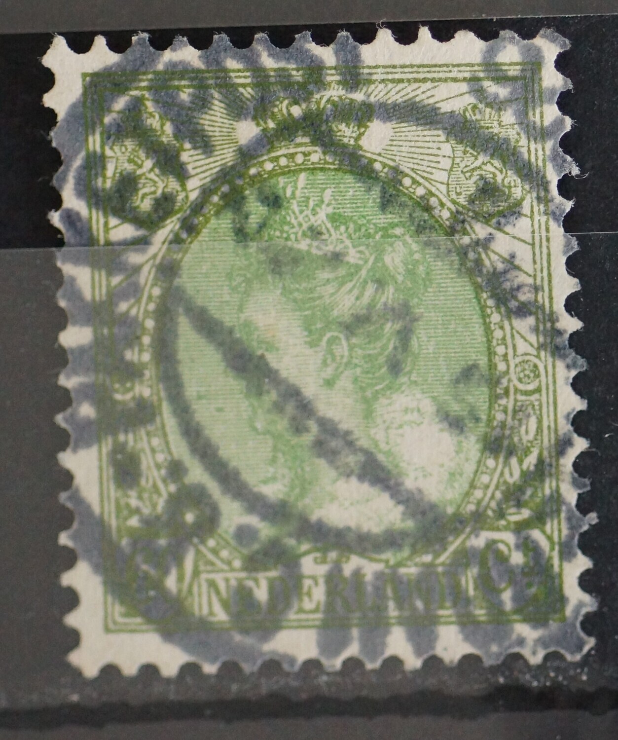 Amsterdam C.S.-Pakketpost 2 op NVPH 76