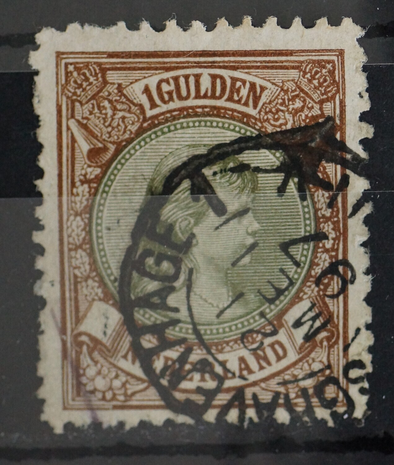 sGravenhage 1 op NVPH 46 sGravenhage 1 op NVPH 46