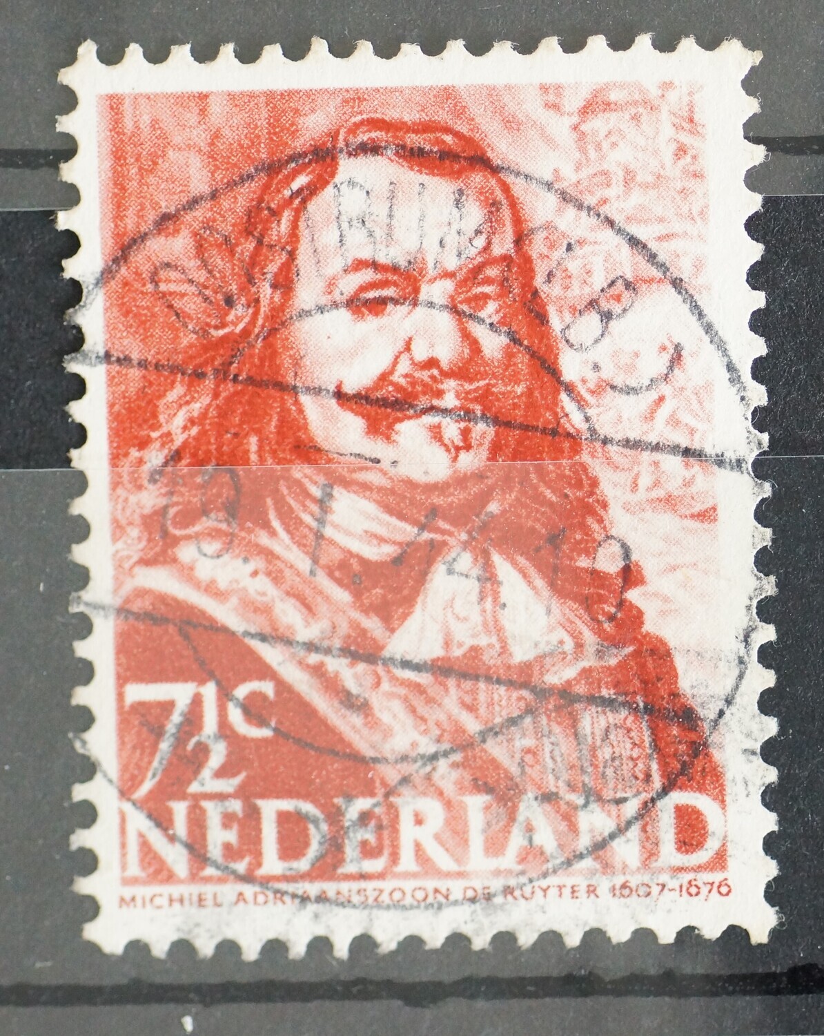 Oostrum (Lb.) op NVPH 412 - vrij schaars Oostrum (Lb.) op NVPH 412 - vrij schaars