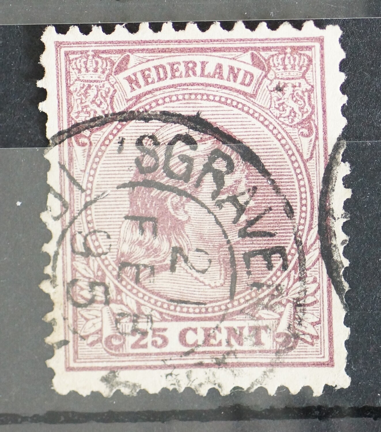 sGravenhage 4 op NVPH 42 sGravenhage 4 op NVPH 42