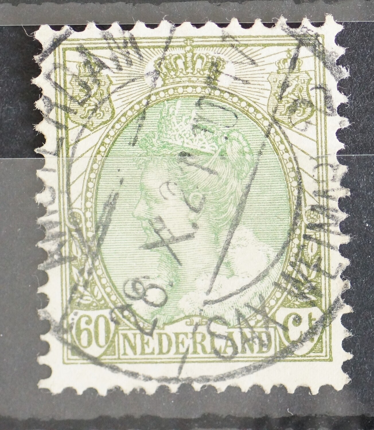 Amsterdam Sax. Weimarl. 2 op NVPH 76 - vrij schaars