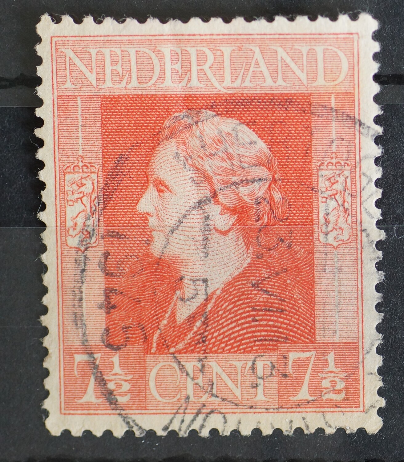 sHertogenbosch-Station 5 op NVPH 432 - open 4 van 1945 sHertogenbosch-Station 5 op NVPH 432 - open 4 van 1945