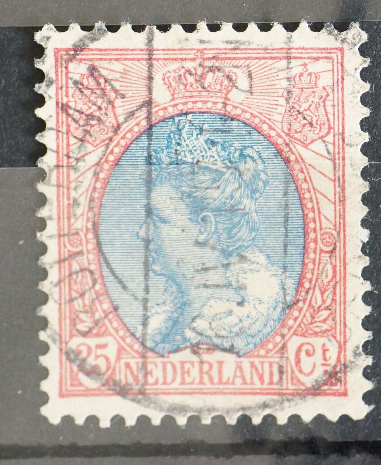 Rotterdam Bergweg 1 op NVPH 71 - vrij schaars Rotterdam Bergweg 1 op NVPH 71 - vrij schaars