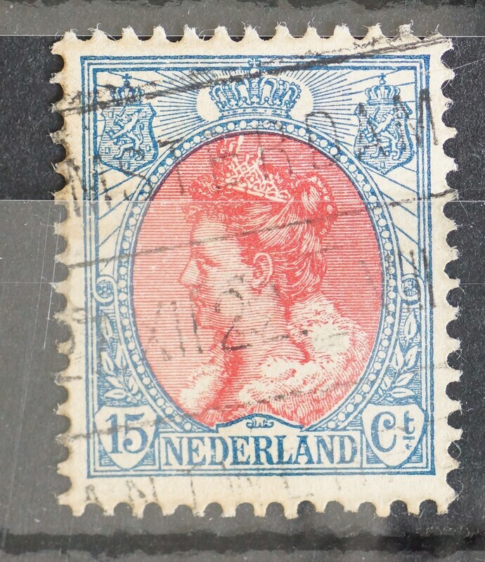 Amsterdam - Antwerpen VIII op NVPH 65