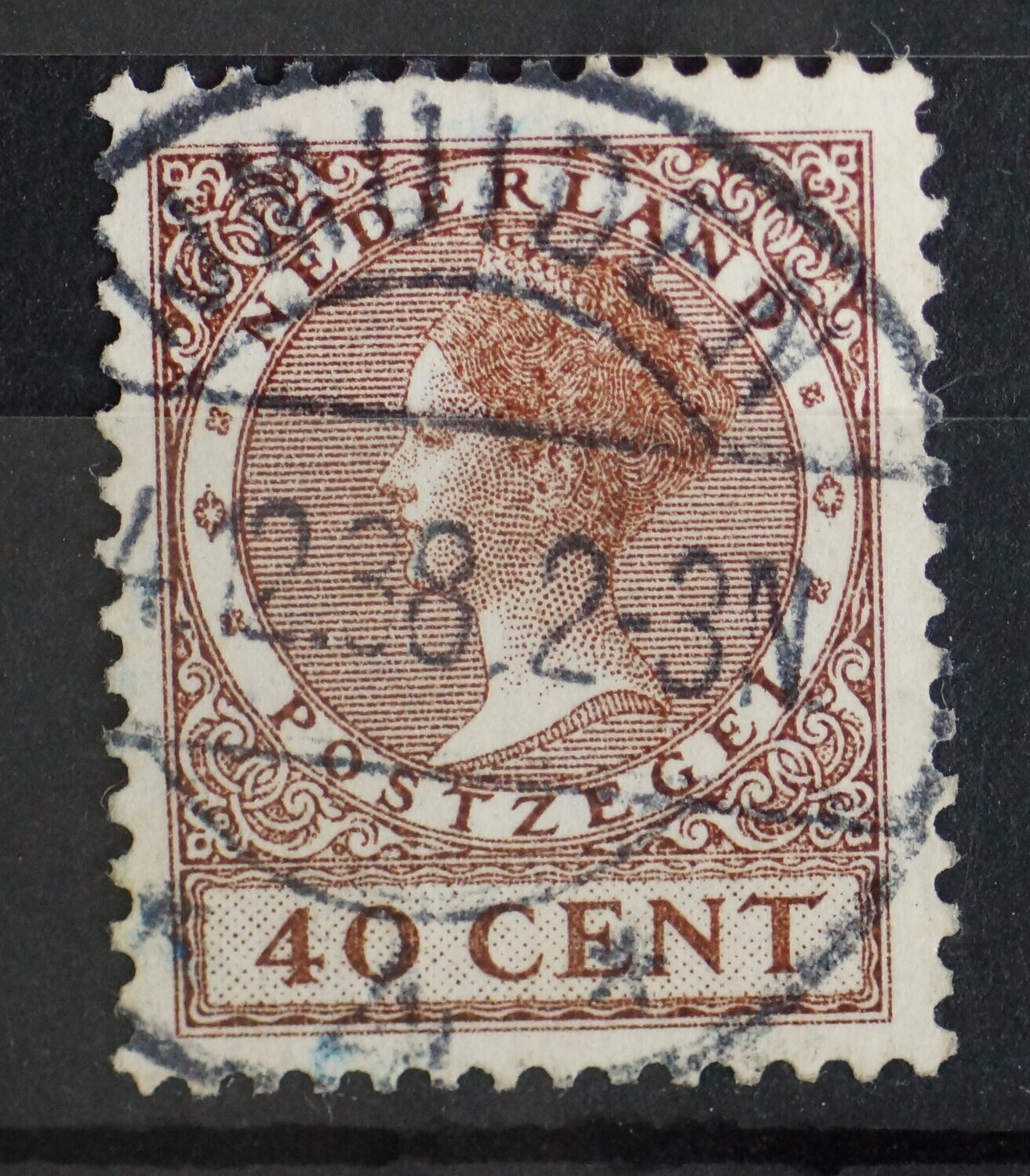 IJmuiden 4 op NVPH 196 - schaars