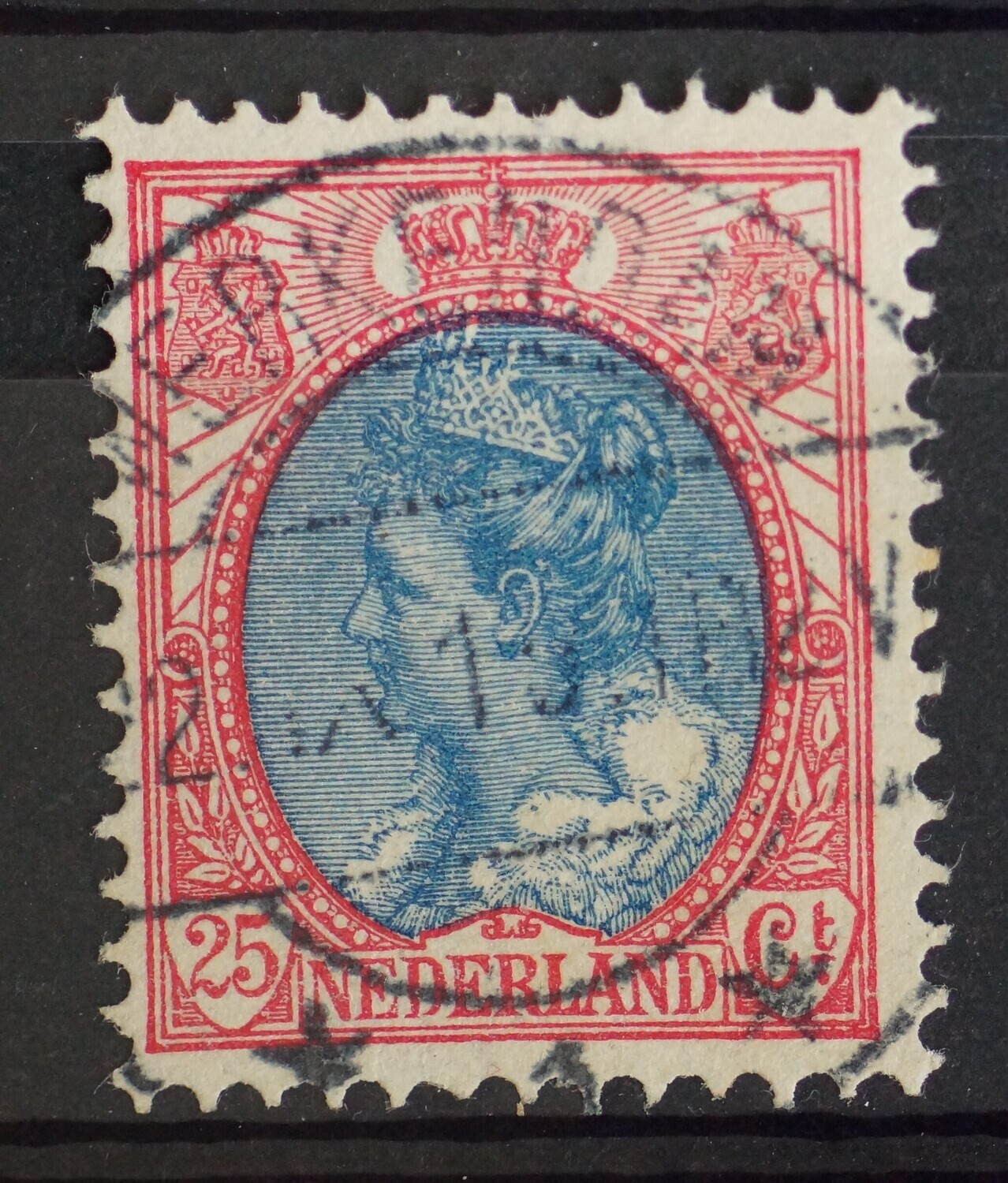 Werkendam 1 op NVPH 71 - vrij schaars Werkendam 1 op NVPH 71 - vrij schaars