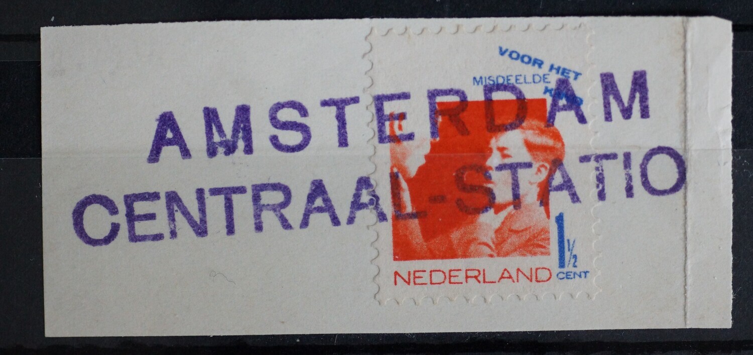 Amsterdam Centraal Station op NVPH 240