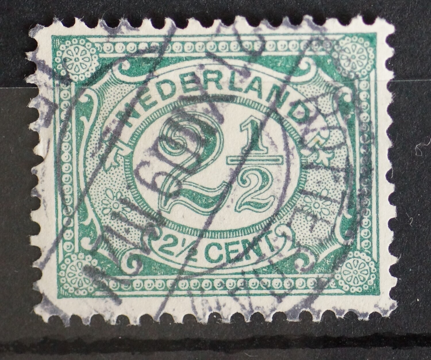 Rotterdam 15 (Romeins) op NVPH 55, vrij schaars