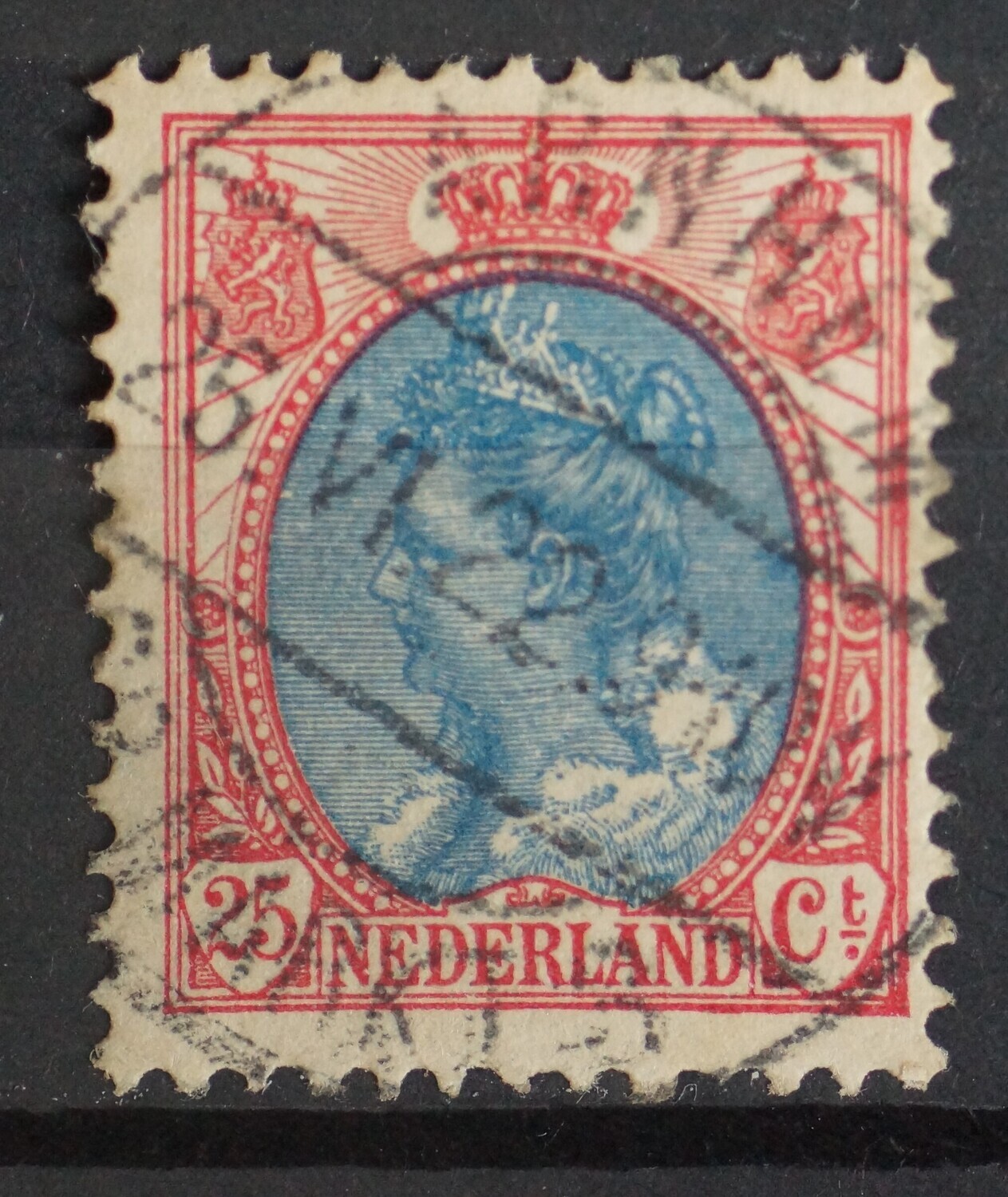 Arnhem Gr. Markt 3 op NVPH 71, schaars