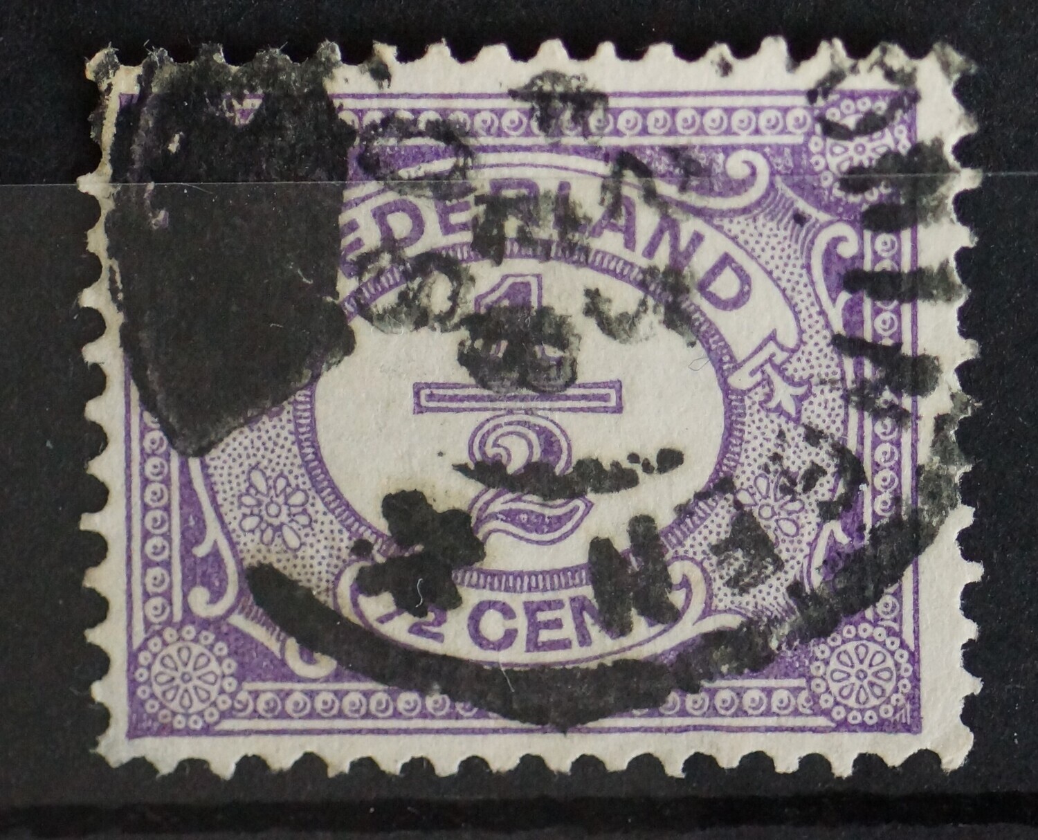 Groningen op NVPH 50 - uurkarakters omgekeerd Groningen op NVPH 50 - uurkarakters omgekeerd