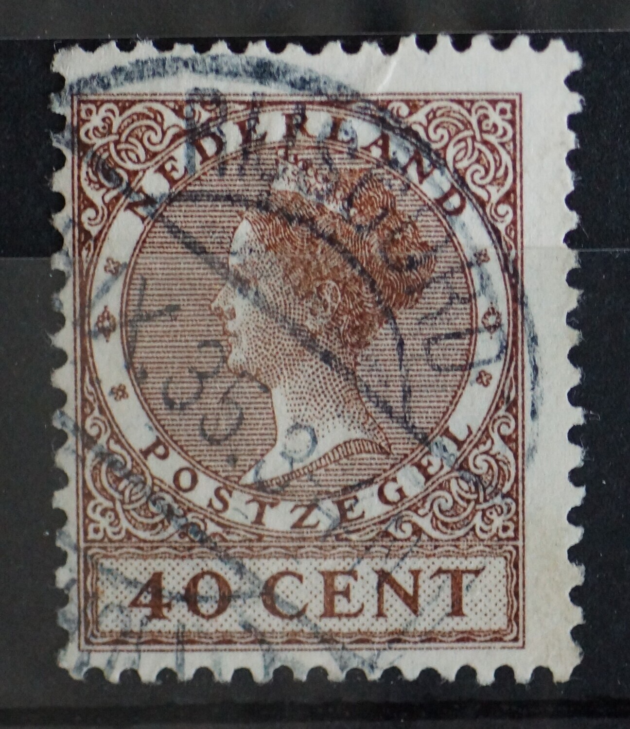 Rijsoord (Zuid-Holl.) op NVPH 196 - vrij schaars