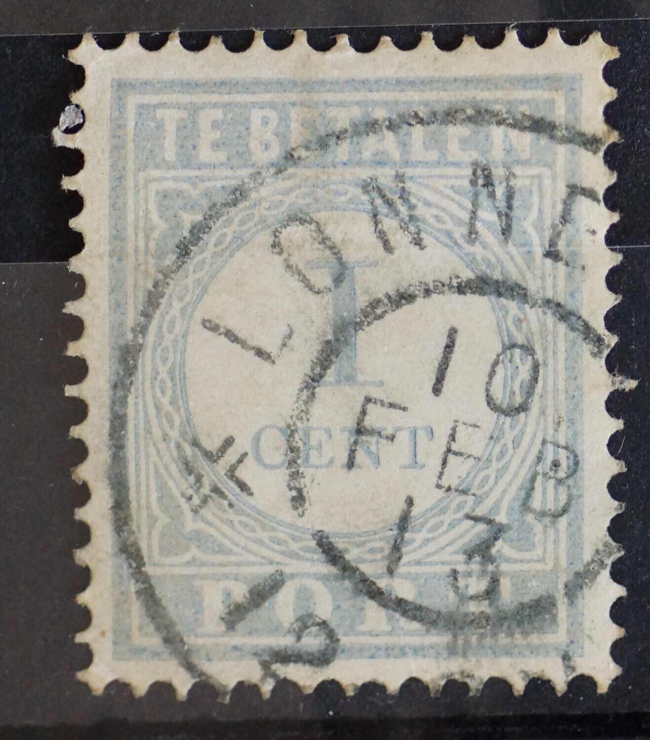 Lonneker op NVPH P45 - zeldzaam