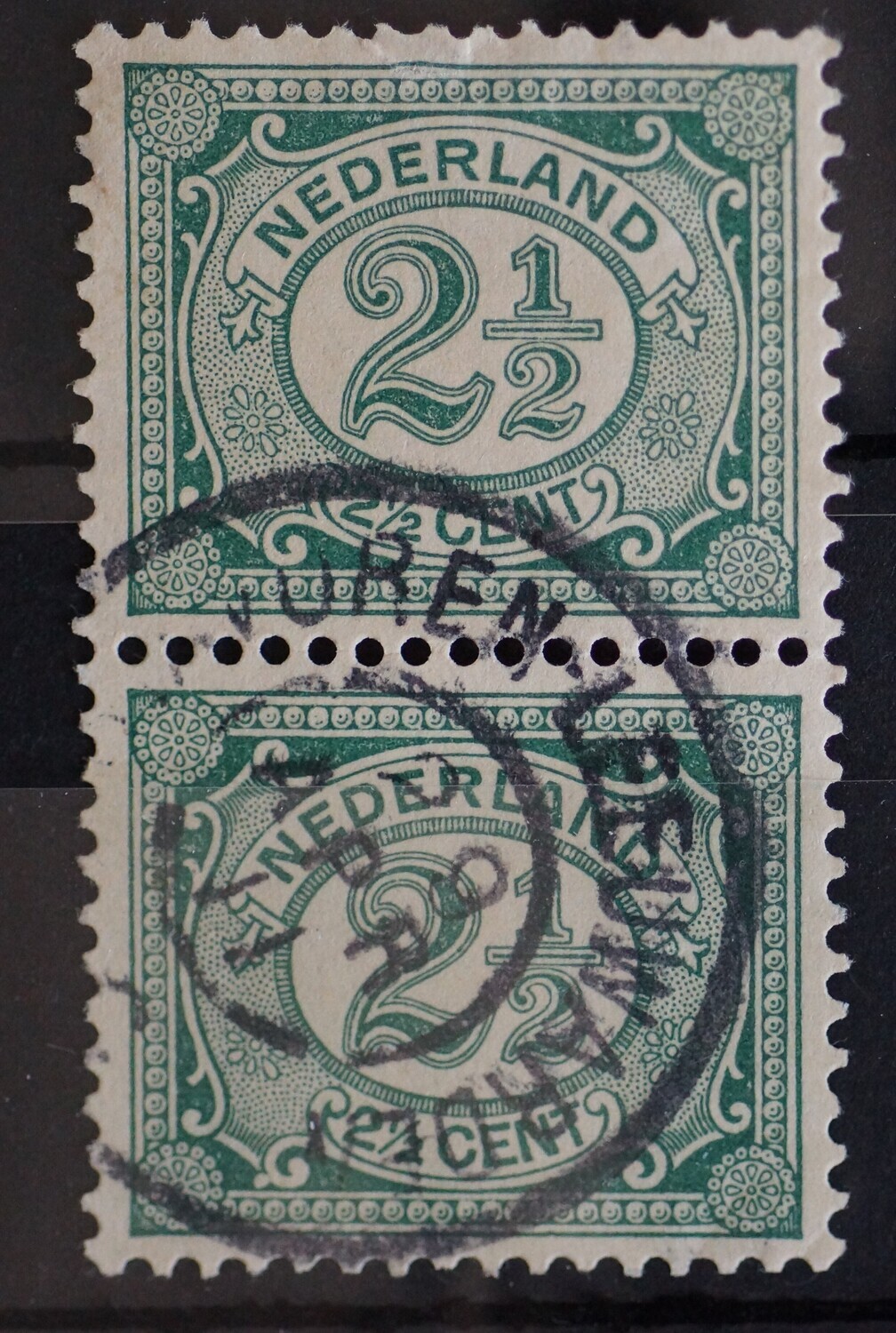 Stavoren-Leeuwarden C op NVPH 55 (paar)