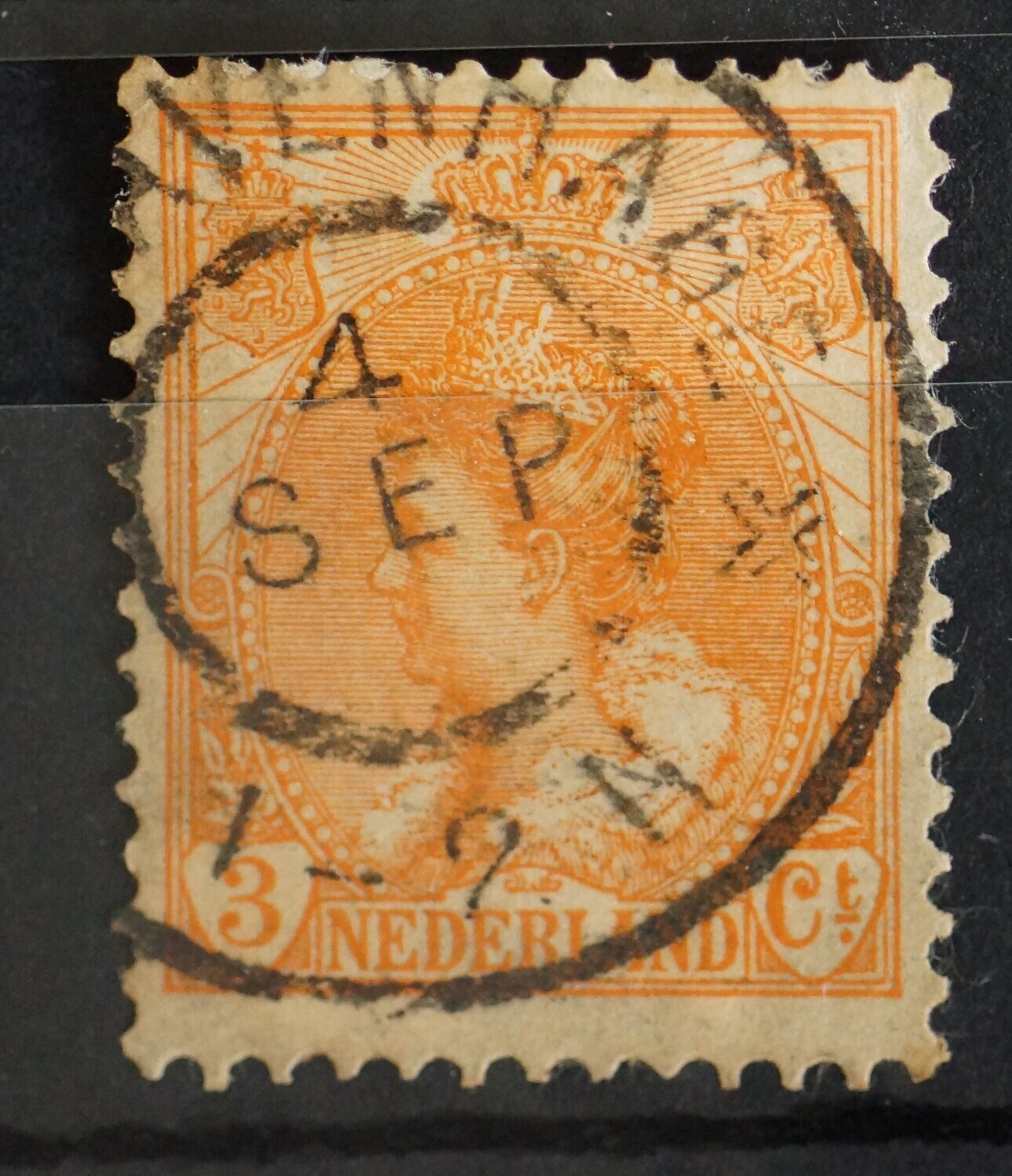 sGravenhage op NVPH 56 - zonder jaartal sGravenhage op NVPH 56 - zonder jaartal