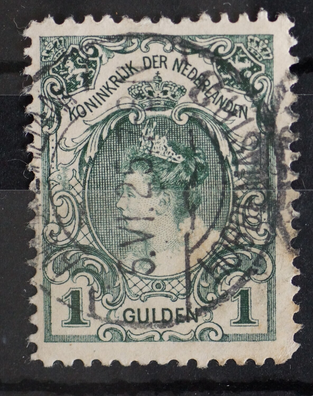Amsterdam Hobbemastr. 3 op NVPH 77 - vrij schaars