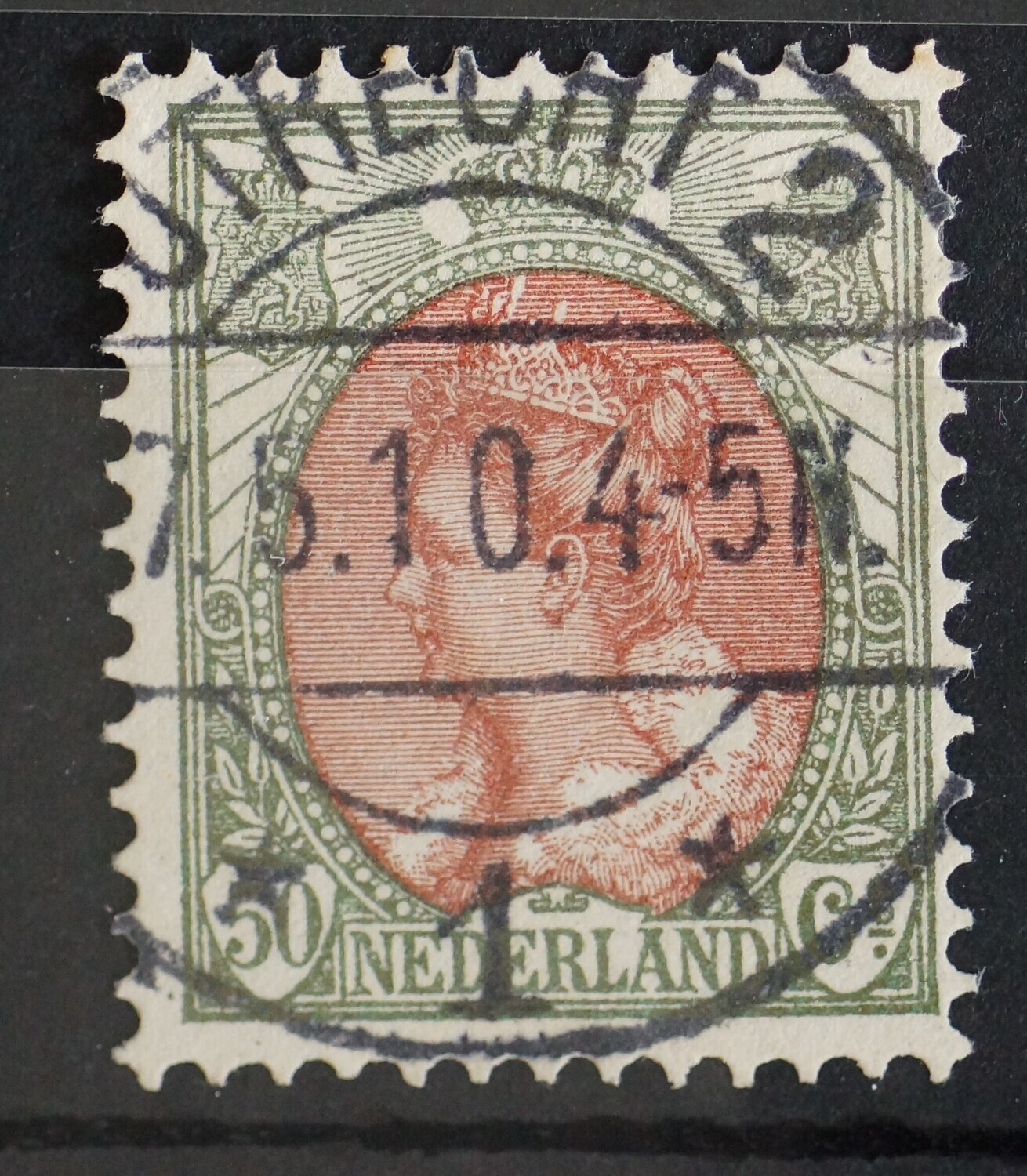 Utrecht 2 1 op NVPH 74 - vrij schaars Utrecht 2 1 op NVPH 74 - vrij schaars