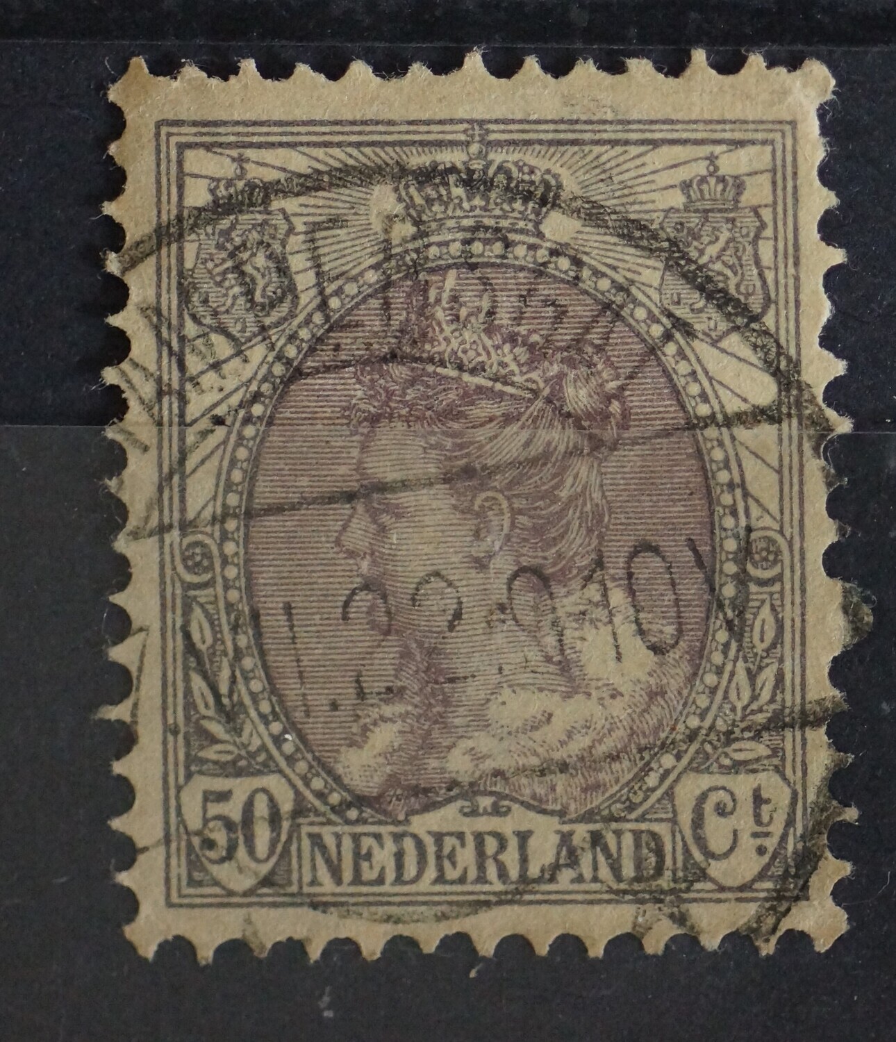 Stampersgat op NVPH 75 Stampersgat op NVPH 75