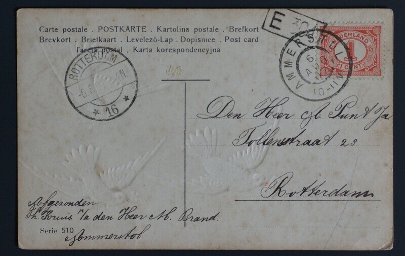 Ammserstol op NVPH 51 op nette AK Ammserstol op NVPH 51 op nette AK