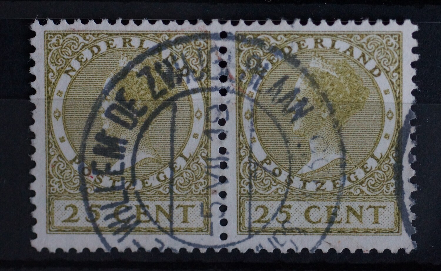 sGravenhage-Willem de Zwijgerlaan 7 op NVPH 192 (paar)