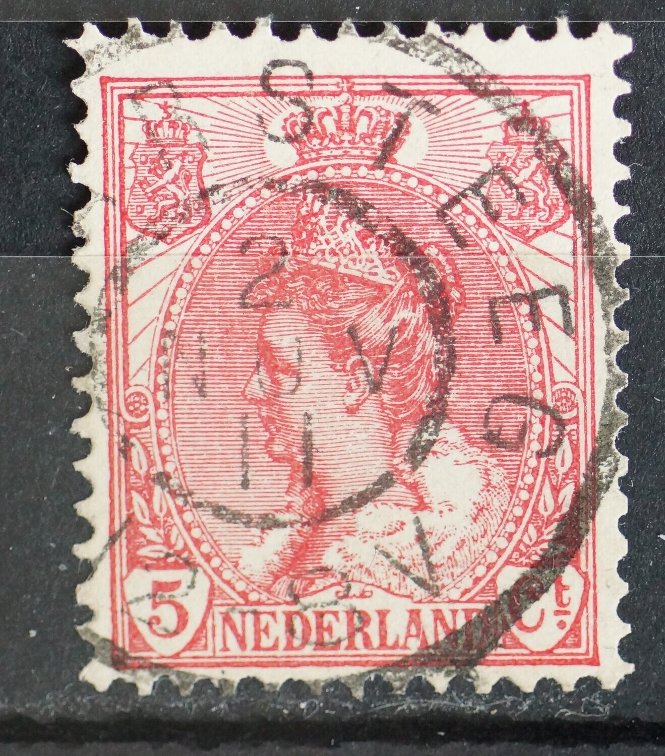 Haarsteeg op NVPH 60