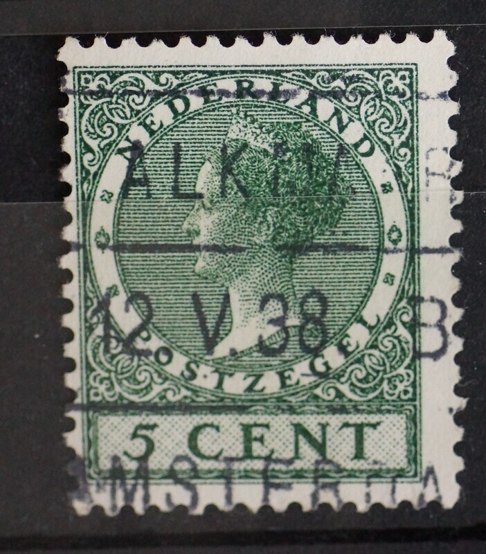 Alkmaar - Amsterdam A op NVPH 177